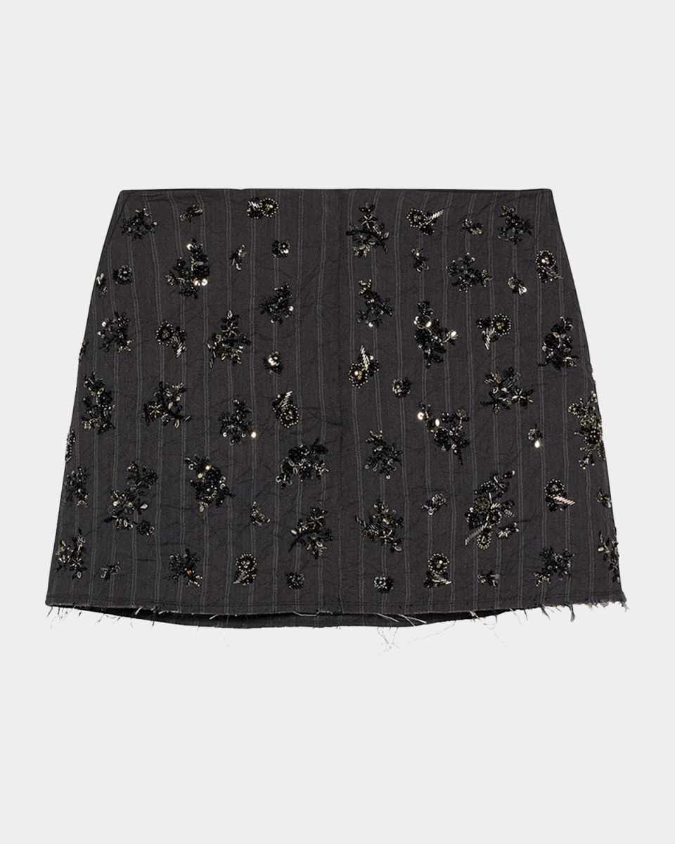 Blaire Sequined Mini Skirt